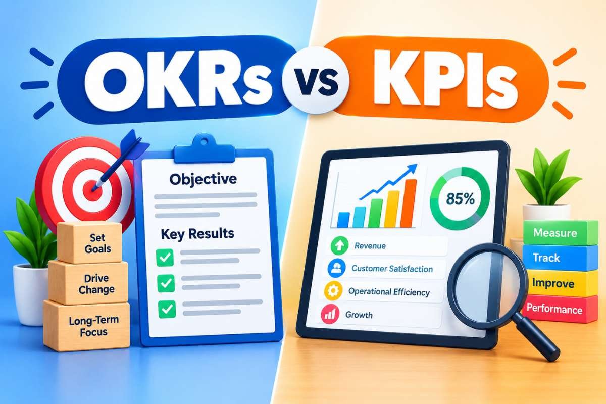 OKRs vs KPIs: Key Differences and How to Use Both | Enterprise Chronicles